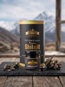 Pure Himalayan Shilajit – 50gm Glass Jar (Sourced from Jumla, Nepal)