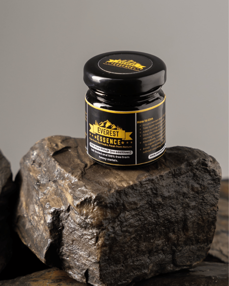 Pure Himalayan Shilajit – 50gm Glass Jar (Sourced from Jumla, Nepal)